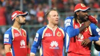 Royal Challengers Bangalore (RCB) team in IPL 2016: Favourites to win IPL 9